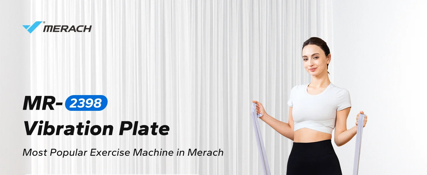 “MERACH CV30 Vibration Plate – Full Body Fitness & Weight Loss Platform
