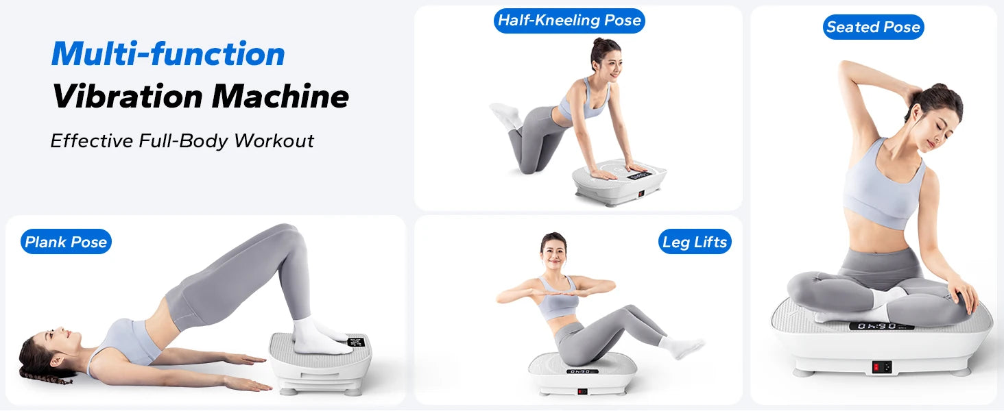 “MERACH CV30 Vibration Plate – Full Body Fitness & Weight Loss Platform