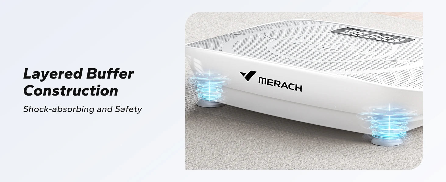 “MERACH CV30 Vibration Plate – Full Body Fitness & Weight Loss Platform