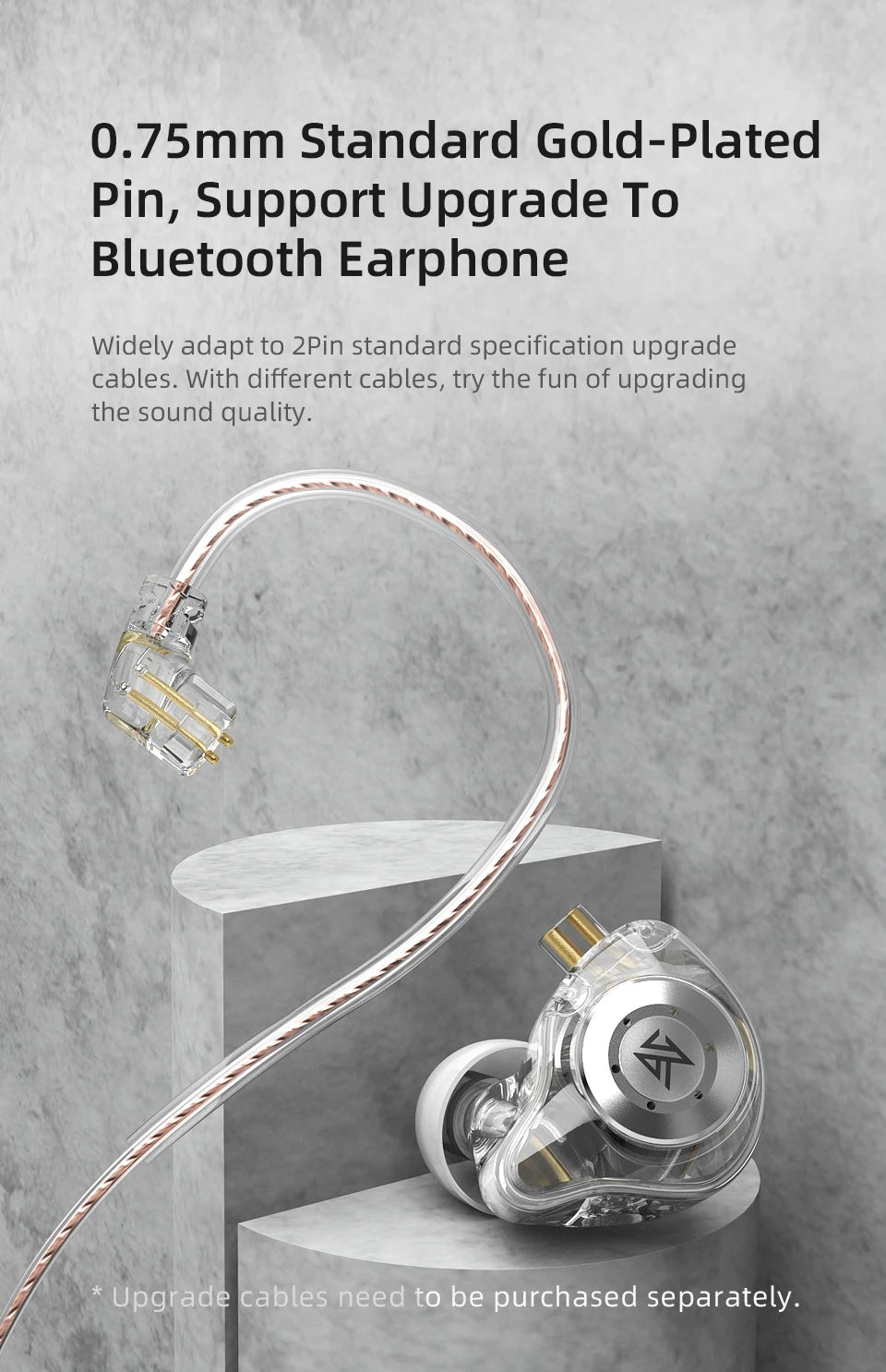 KZ EDX Pro HiFi In-Ear Wired Earphones