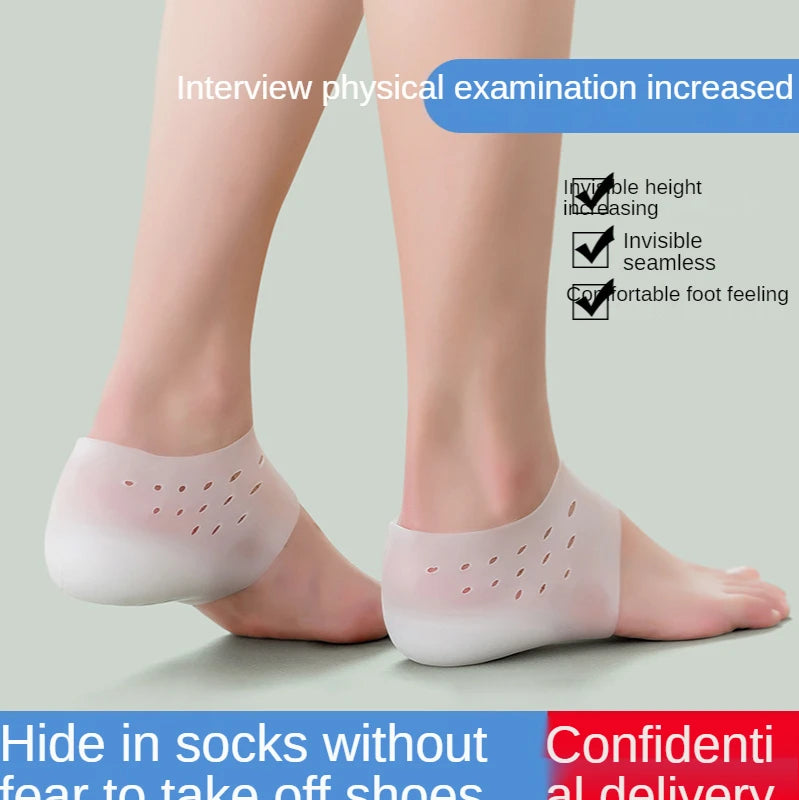 Invisible Height Increase Gel Heel Pads