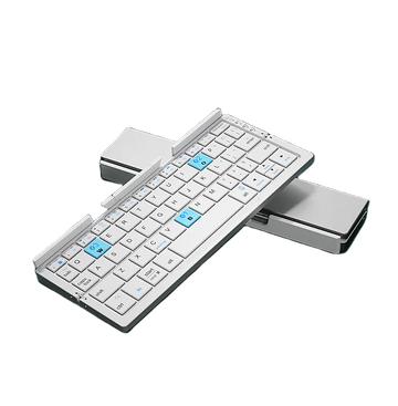 Mini Foldable Bluetooth Keyboard with Touchpad