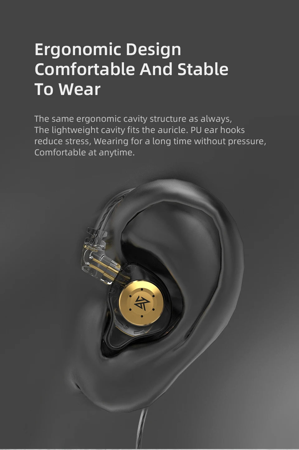 KZ EDX Pro HiFi In-Ear Wired Earphones