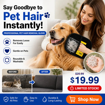 Pet Hair Remover Gloves