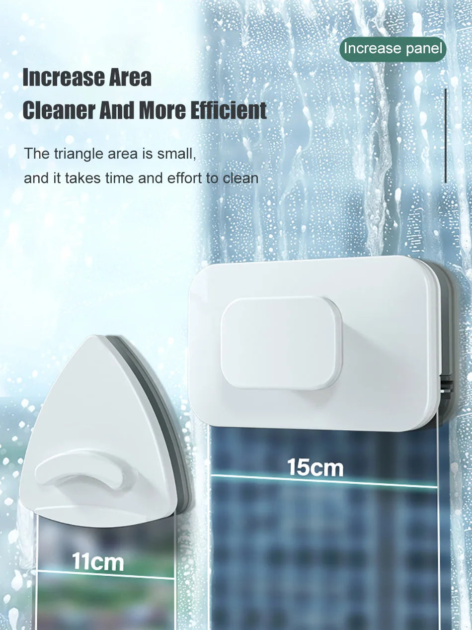 Magnetic Double-Sided Window Cleaner