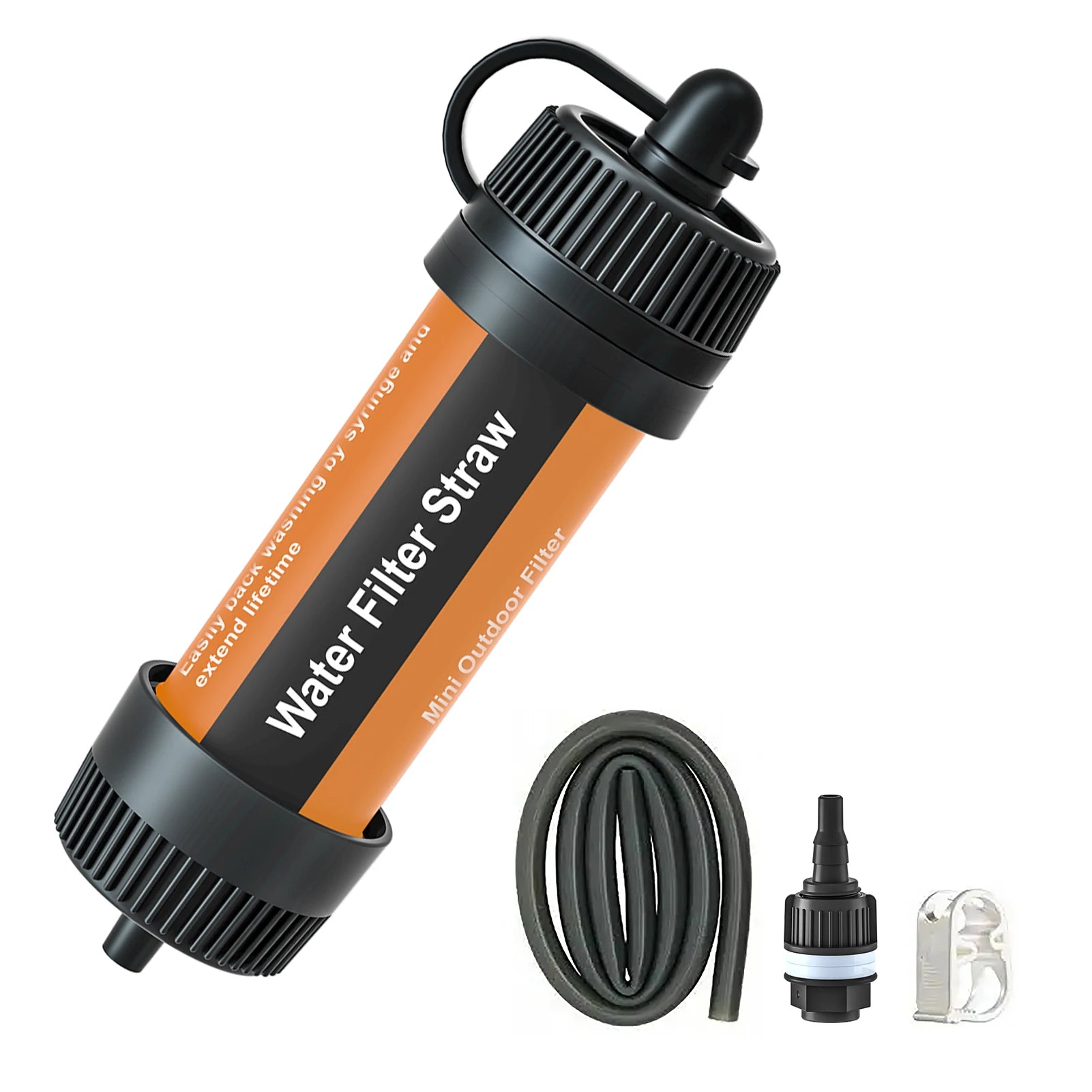 Portable Water Filter Straw – Outdoor Purifier