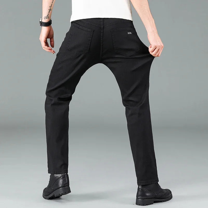 Men’s Slim Fit Cargo Denim Jeans