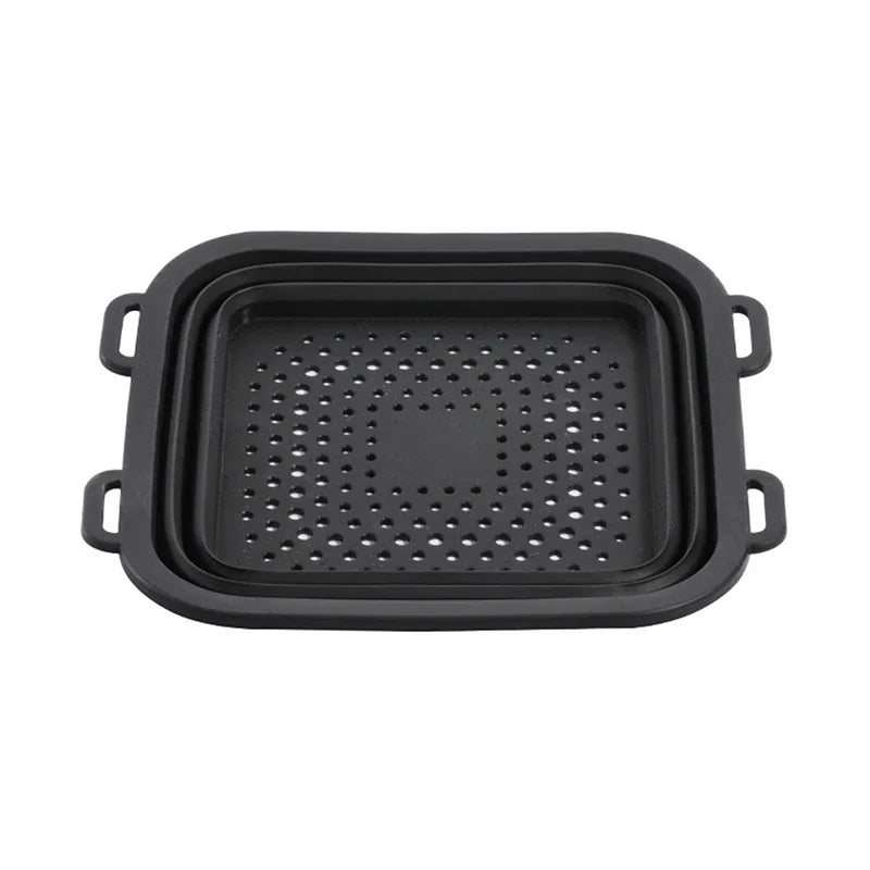 Portable Silicone Ice Bath & Multi-Use Basket
