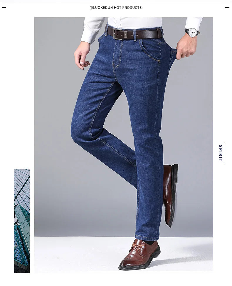 Men’s Slim Fit Stretch Denim Pants