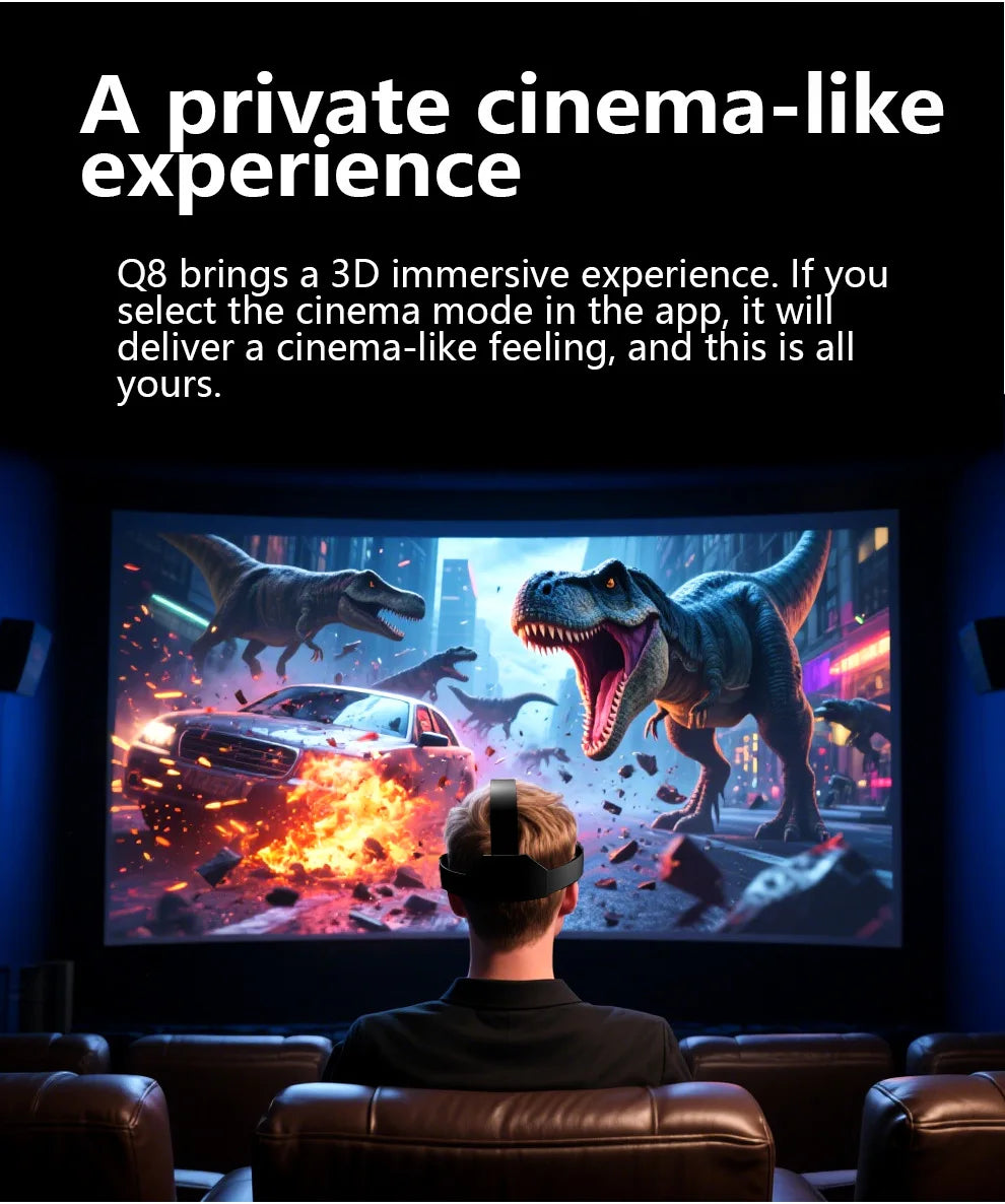 3D VR Headset for iPhone & Android