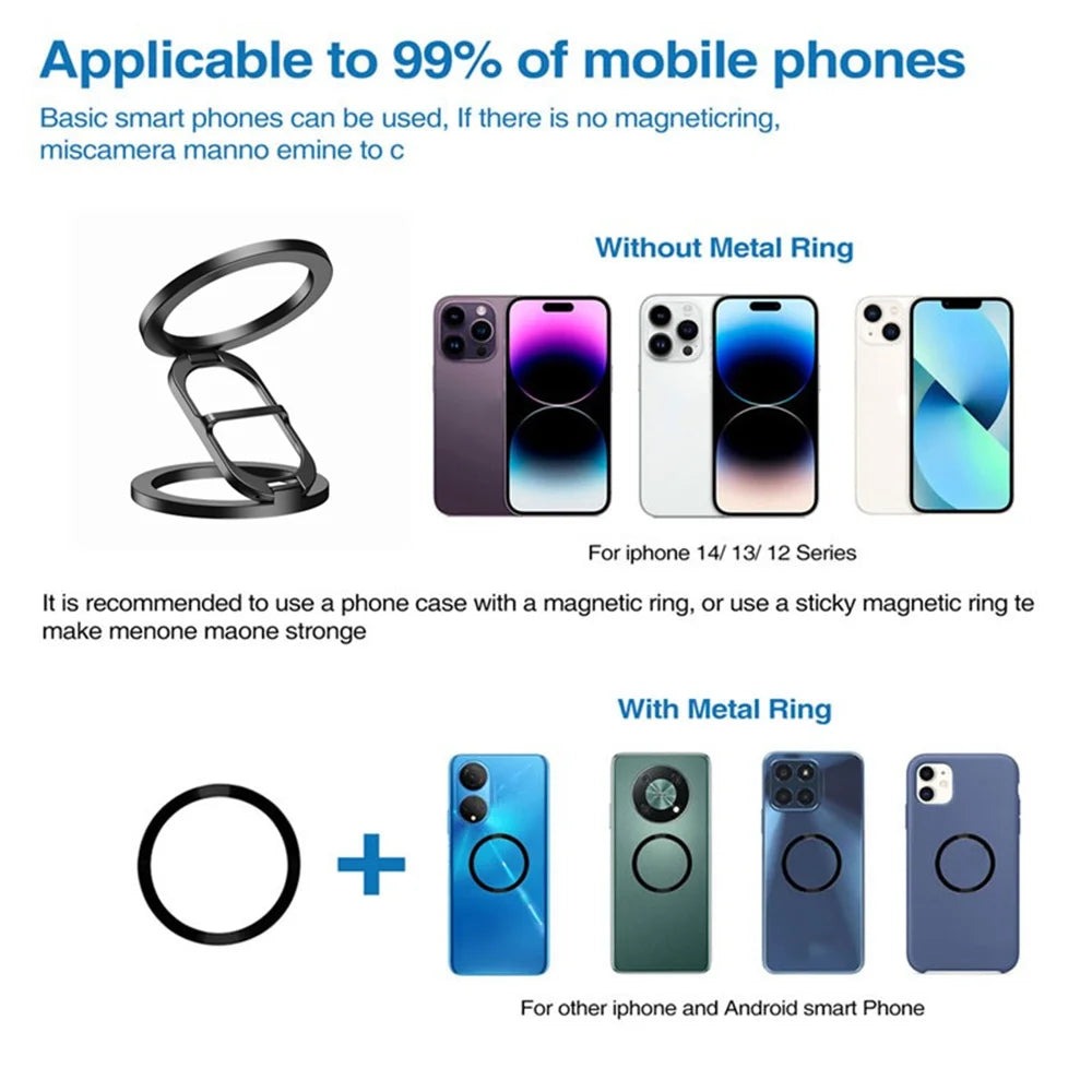MagSafe Magnetic Phone Ring Holder Stand