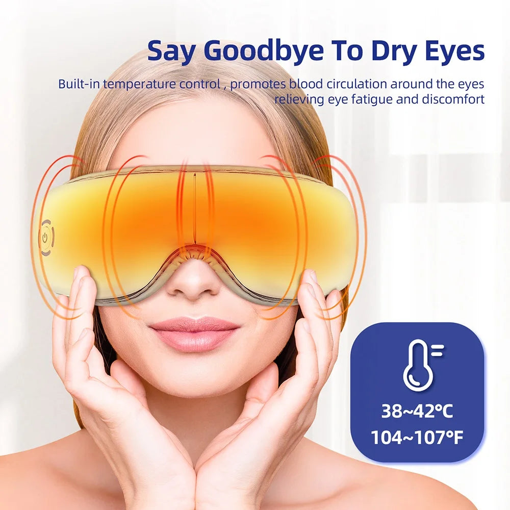 3D Heated Eye Massager with Airbag