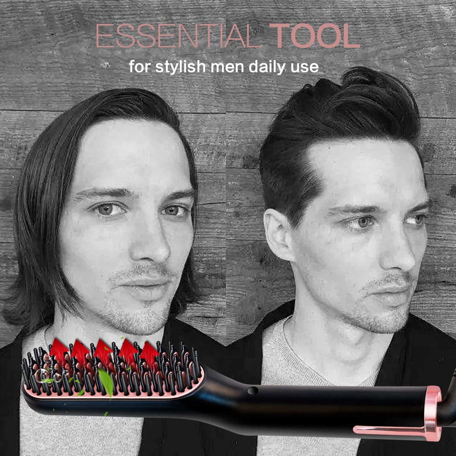 Men’s Electric Beard Straightening Brush