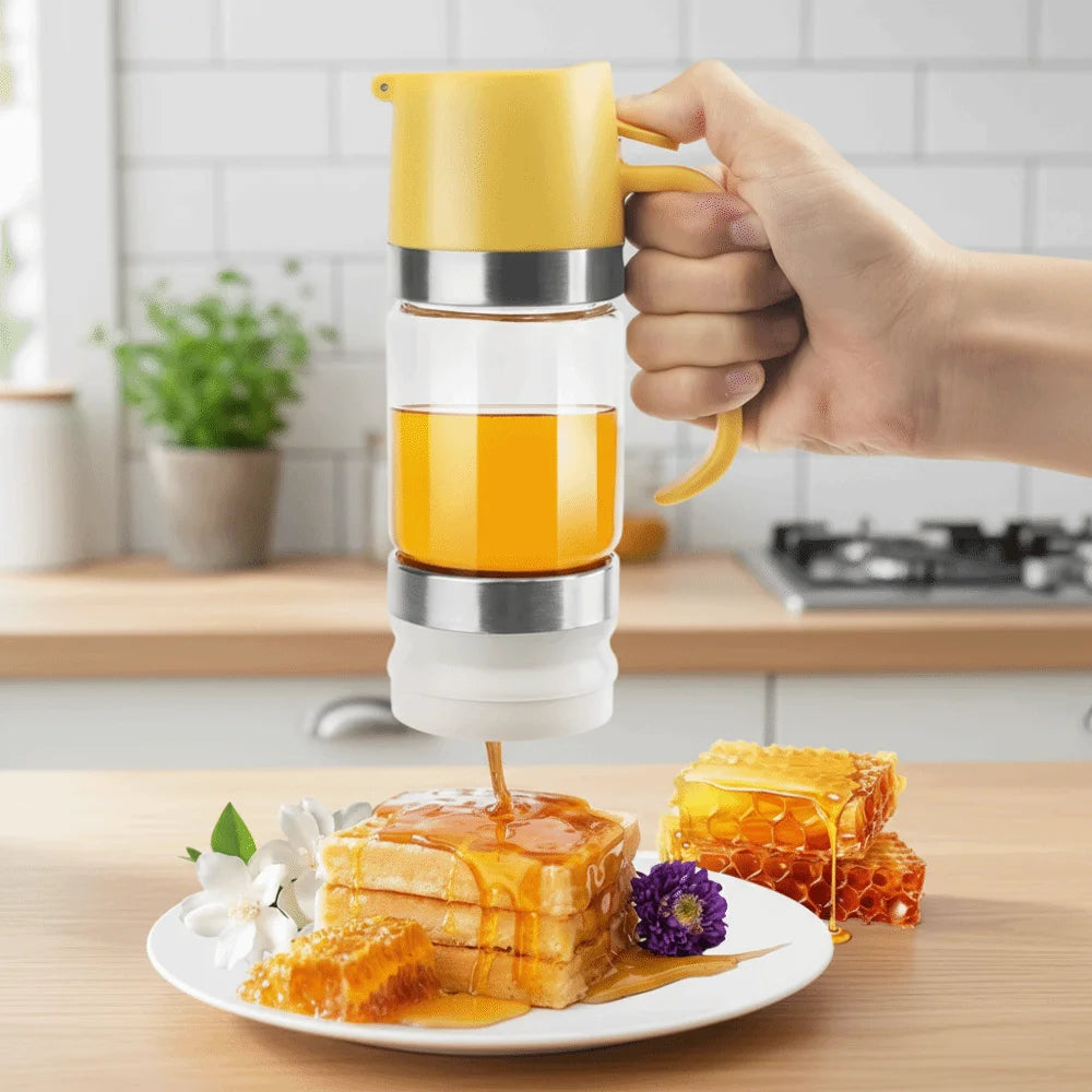 Glass Honey Dispenser with Handle – 300ML