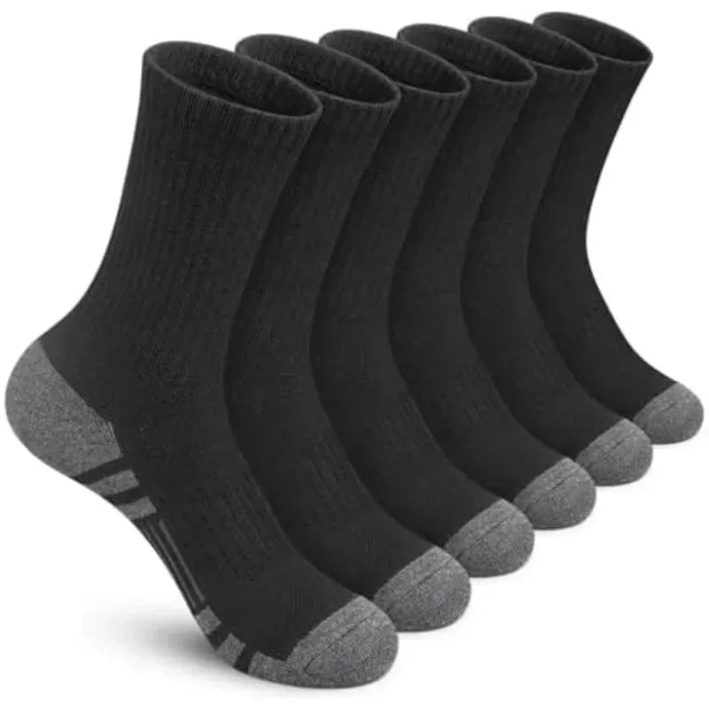 Breathable Cushion Sports Socks (4 Pairs)