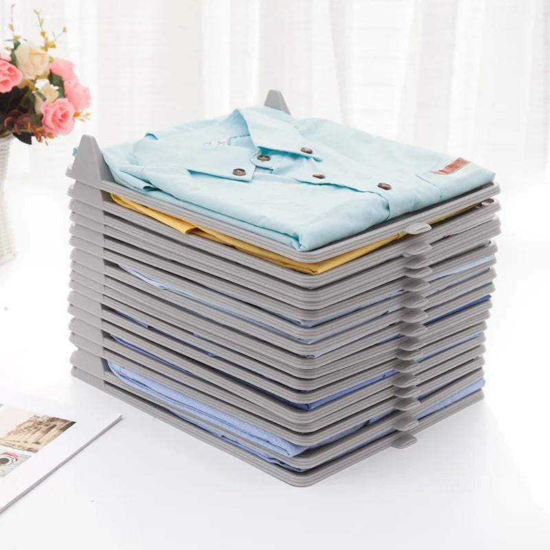 Multi-Layer Clothes Folding Board Organizer