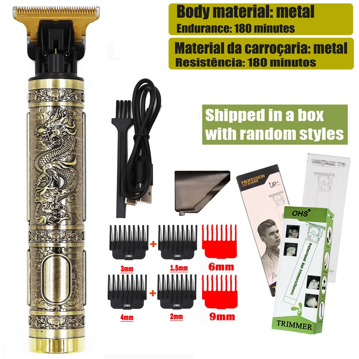 T9 Professional Zero-Gap Hair & Beard Trimmer