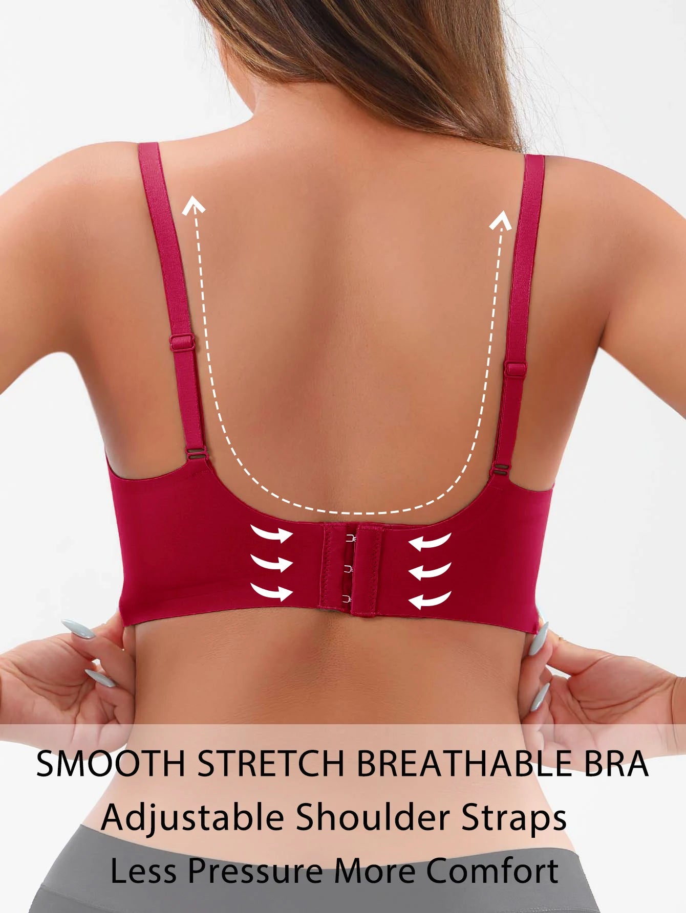 Seamless Push-Up Wireless Bra