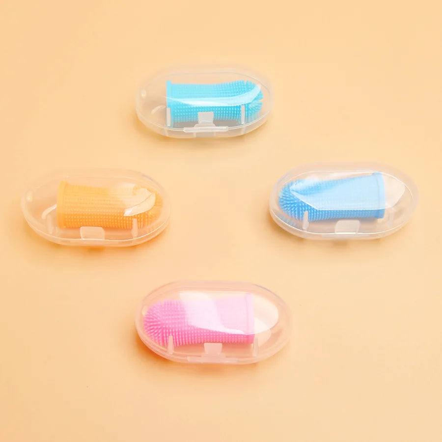Pet Finger Toothbrush for Cats & Dogs