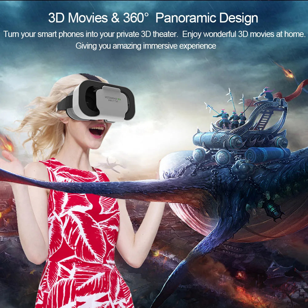 3D VR Virtual Reality Headset for Smartphones