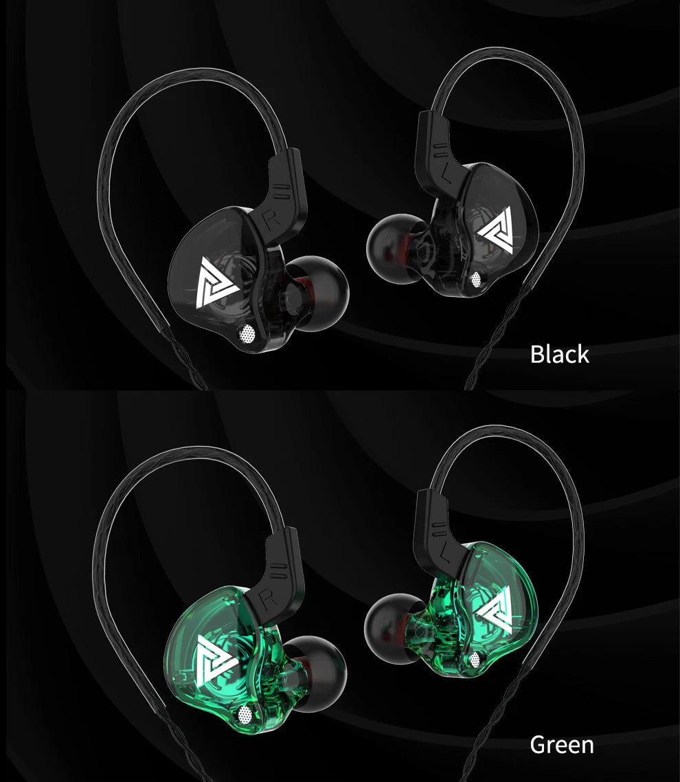 QKZ AK6 HiFi Stereo In-Ear Earphones with Mic