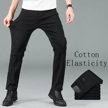 Men’s Slim Fit Cargo Denim Jeans