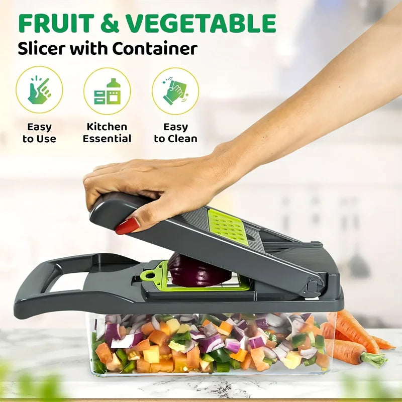 Multi-Function Vegetable Slicer & Grater