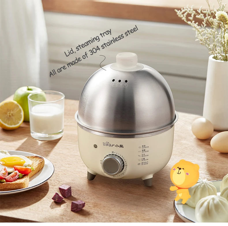 360W Automatic Egg Cooker & Steamer