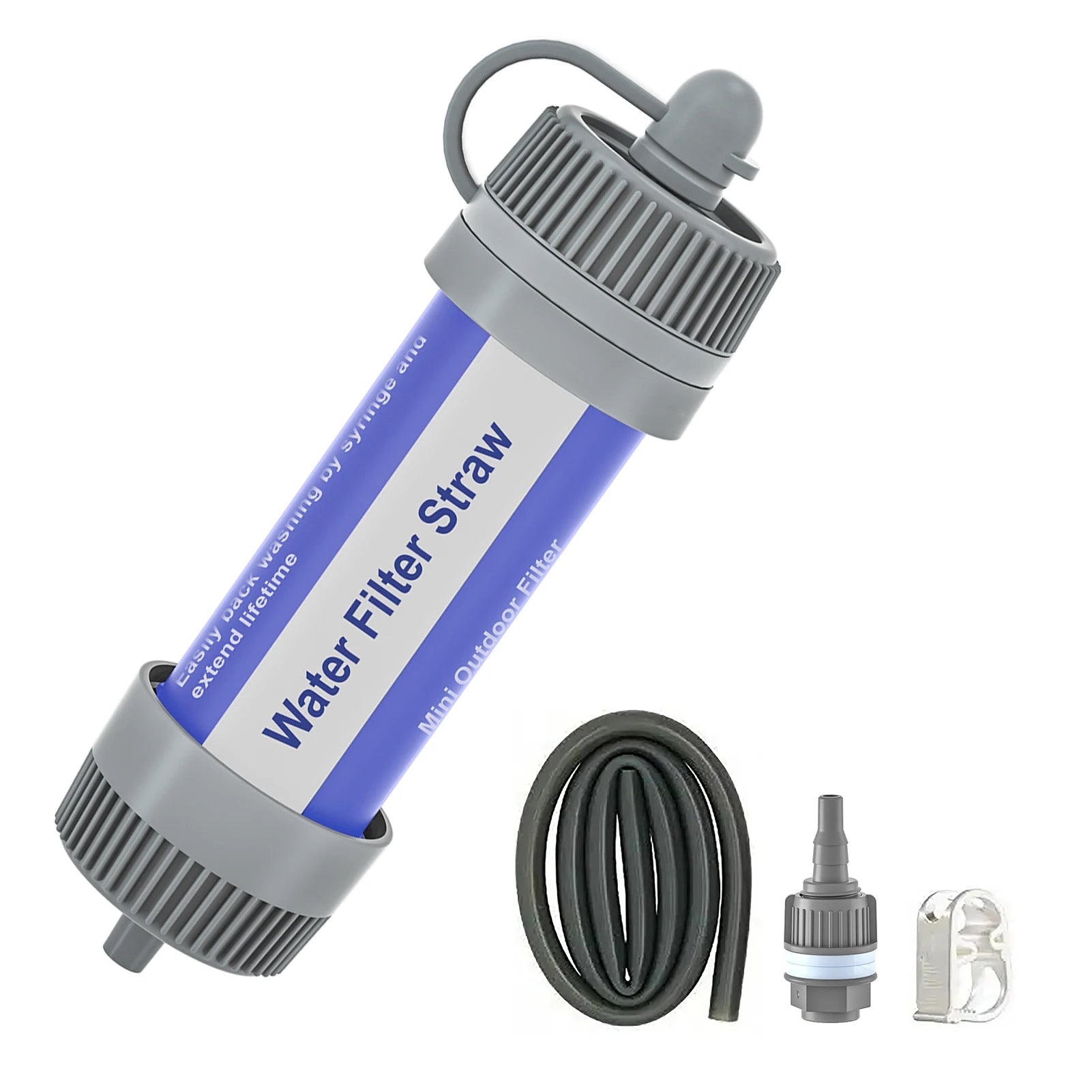 Portable Water Filter Straw – Outdoor Purifier