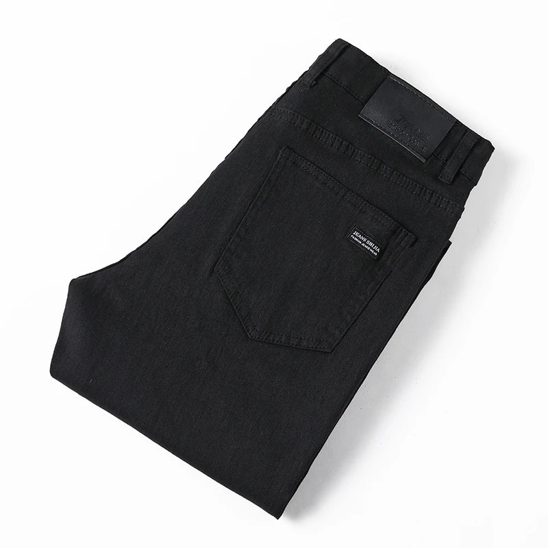 Men’s Slim Fit Cargo Denim Jeans