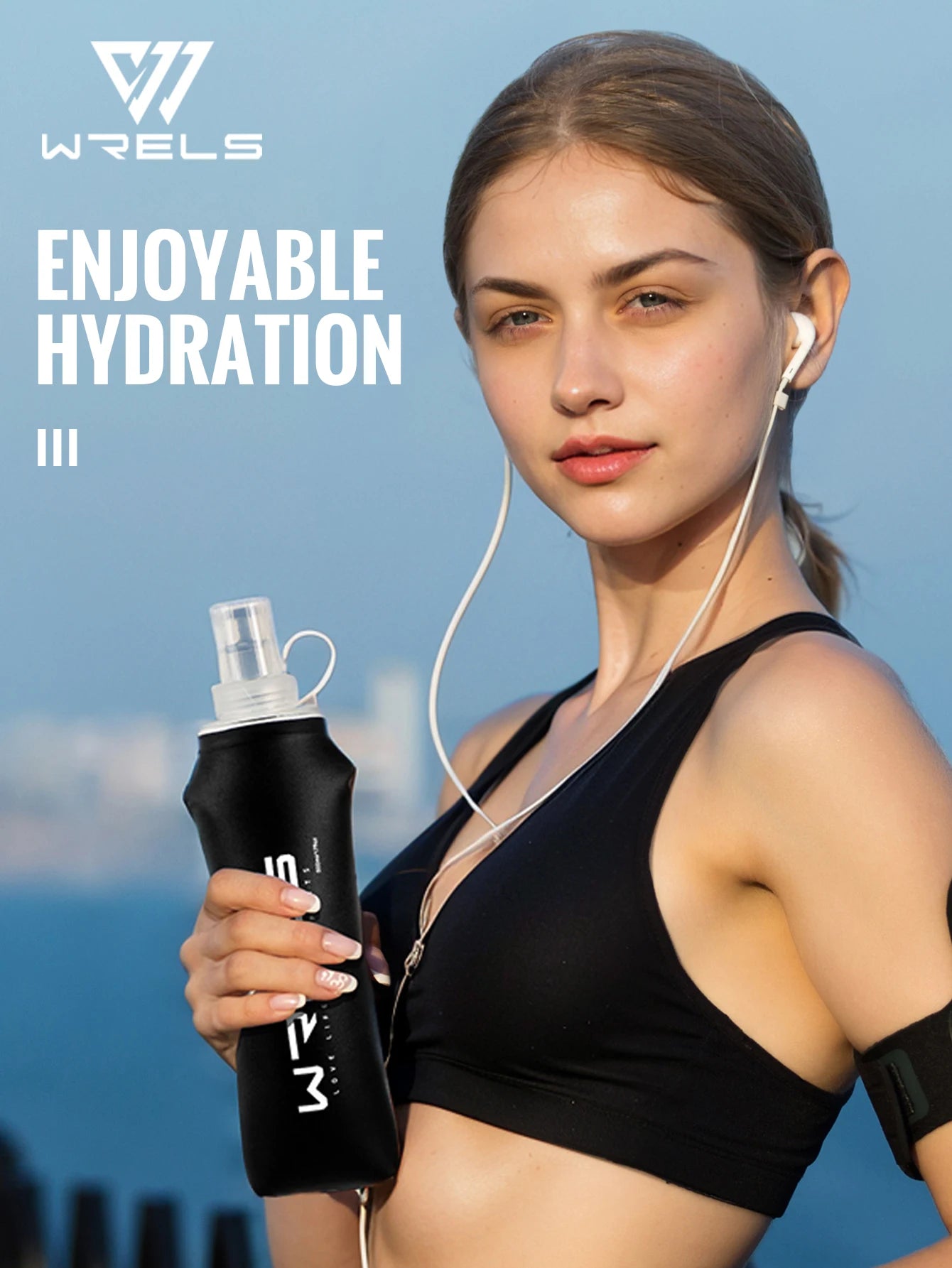 WRELS Folding TPU Water Bottle