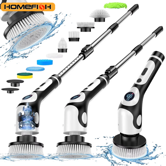 HOMEFISH Rechargeable Rotary Cleaning Brush