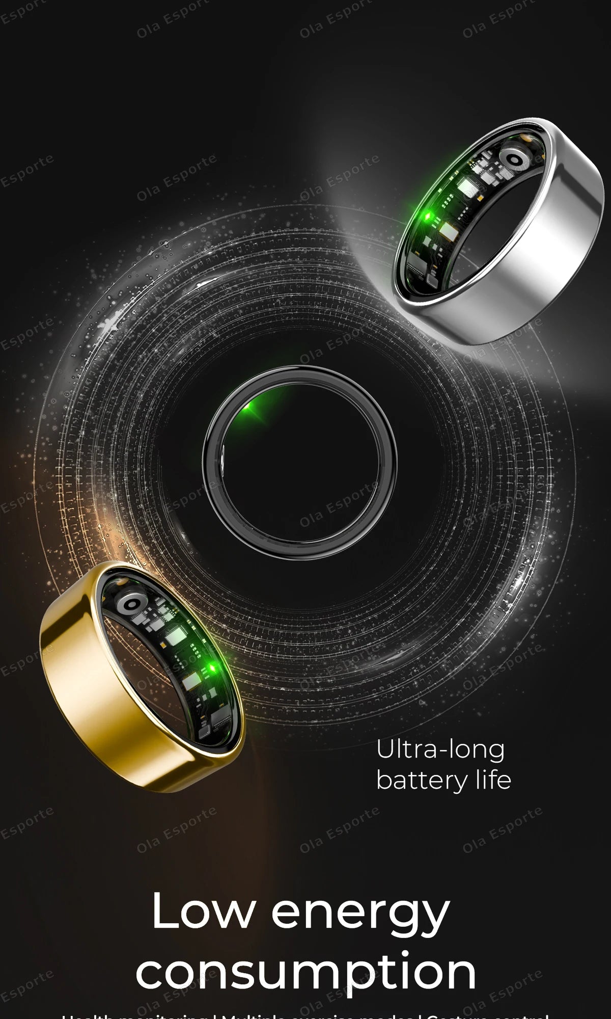 Smart Health Monitoring Ring