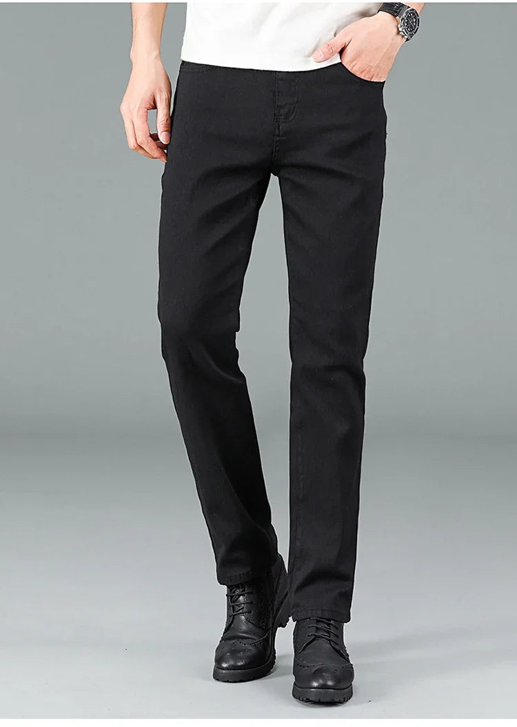 Men’s Slim Fit Cargo Denim Jeans