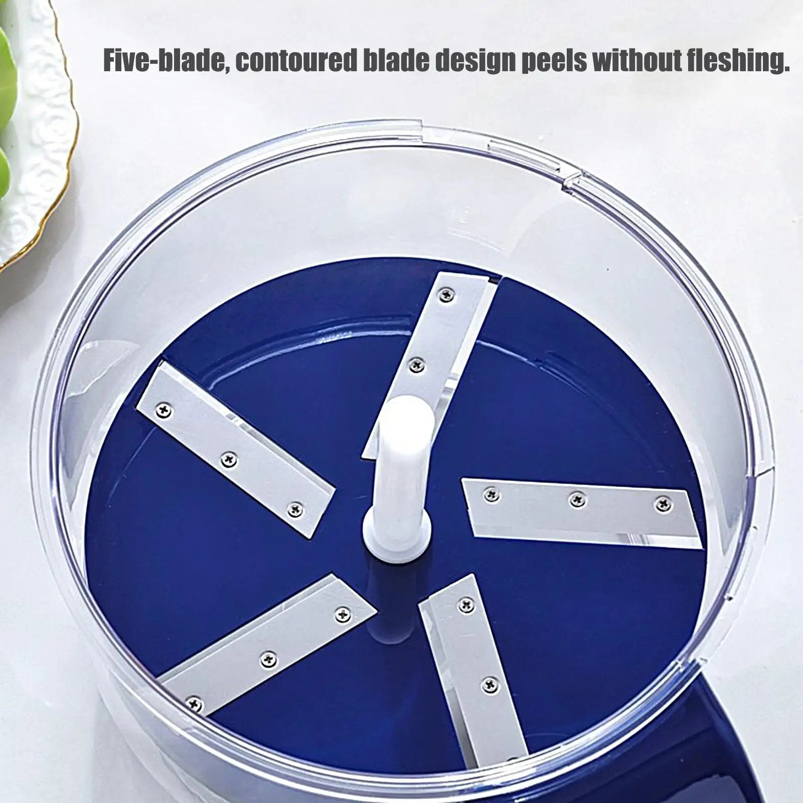 Electric Fruit & Vegetable Peeler – USB Rechargeable