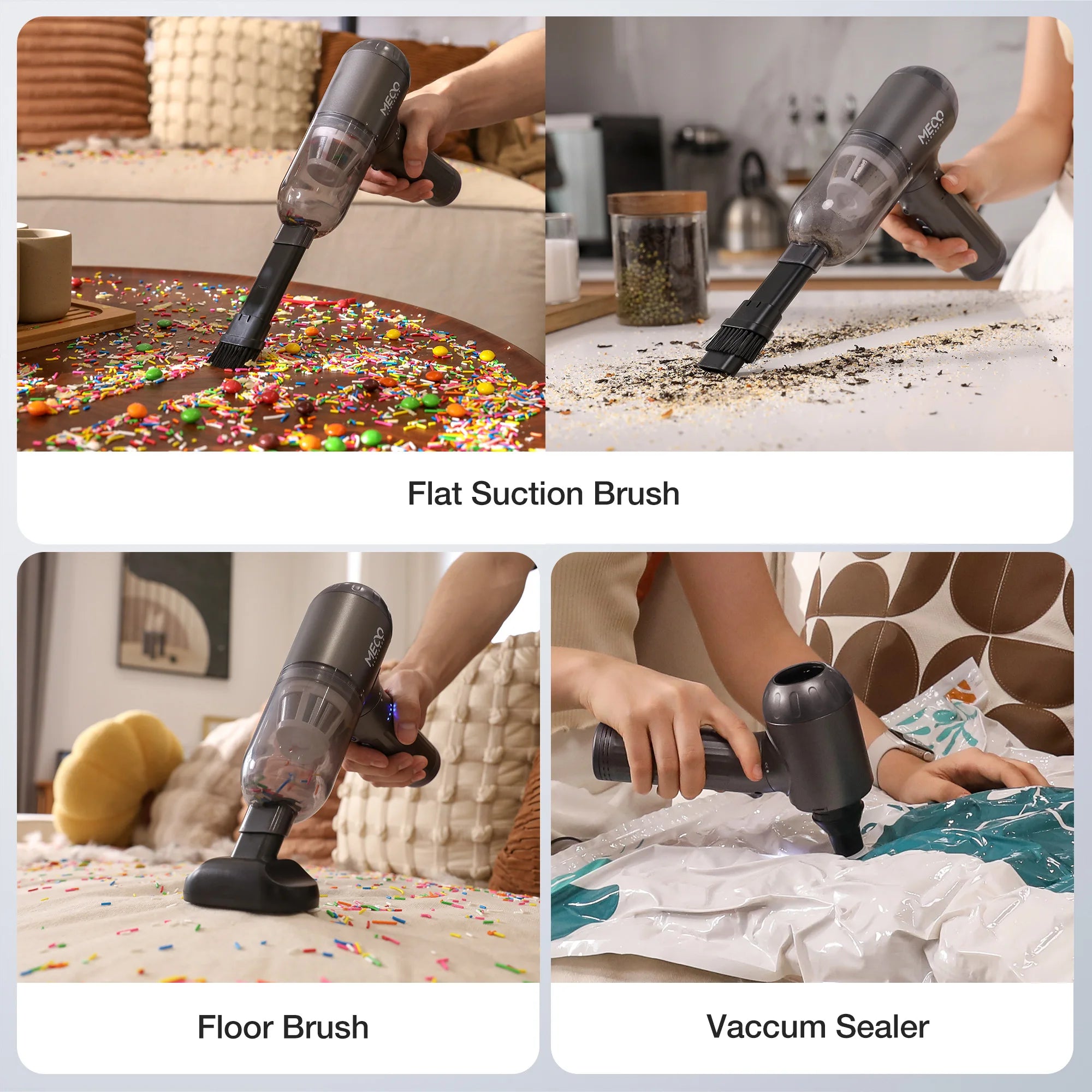 MECO ELEVERDE ME-VC2 4-in-1 Air Duster & Vacuum