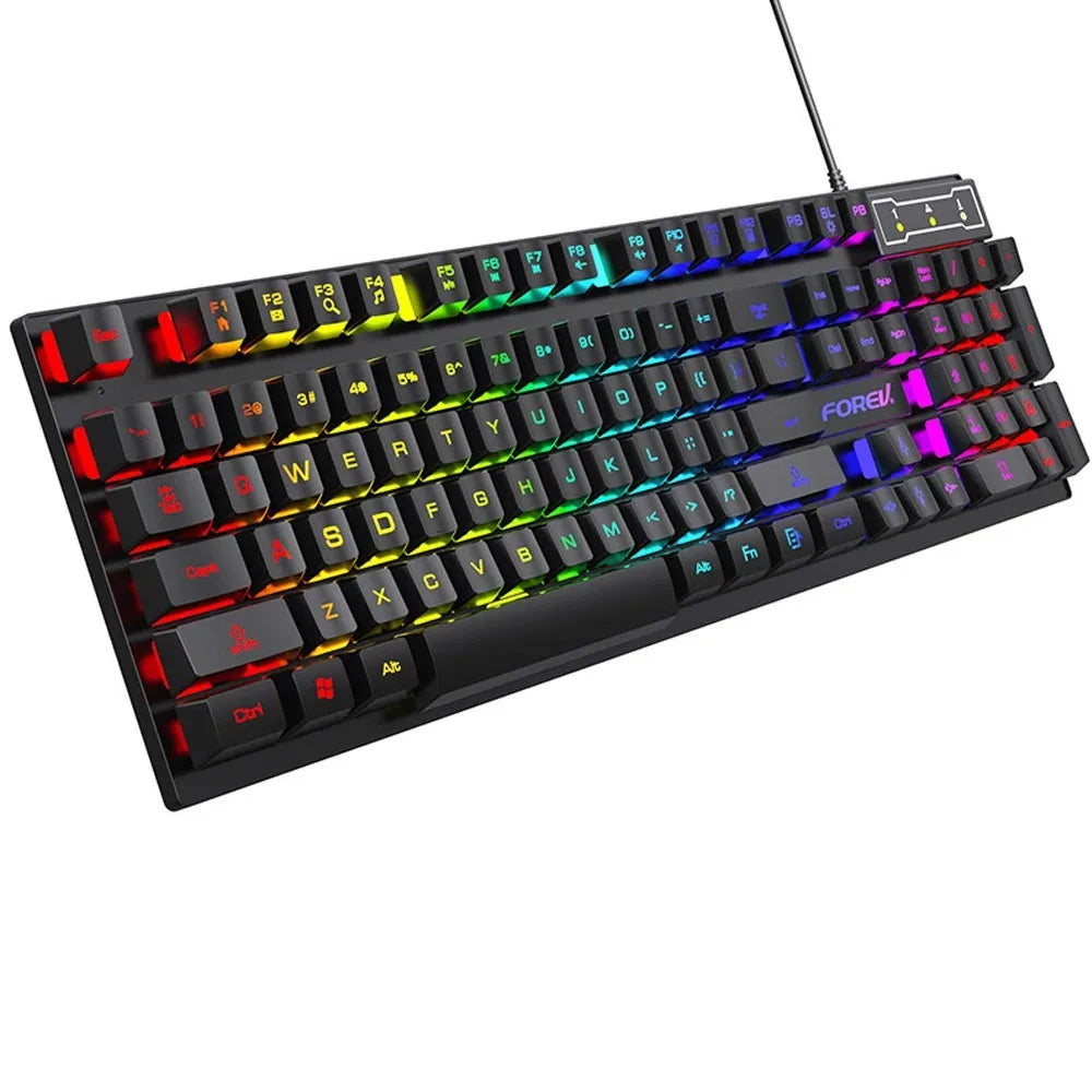 RGB Wired Gaming Keyboard – 104 Keys