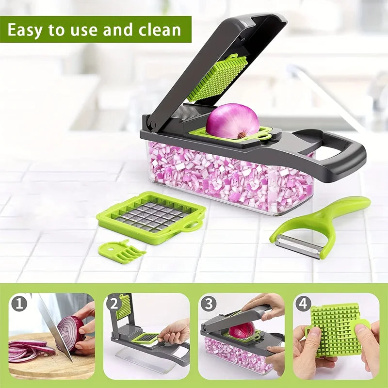 Multi-Function Vegetable Slicer & Grater