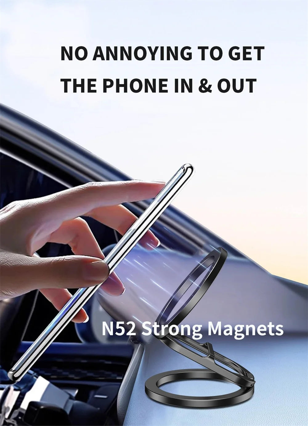 MagSafe Magnetic Phone Ring Holder Stand