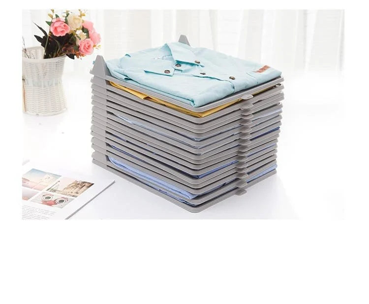 Multi-Layer Clothes Folding Board Organizer