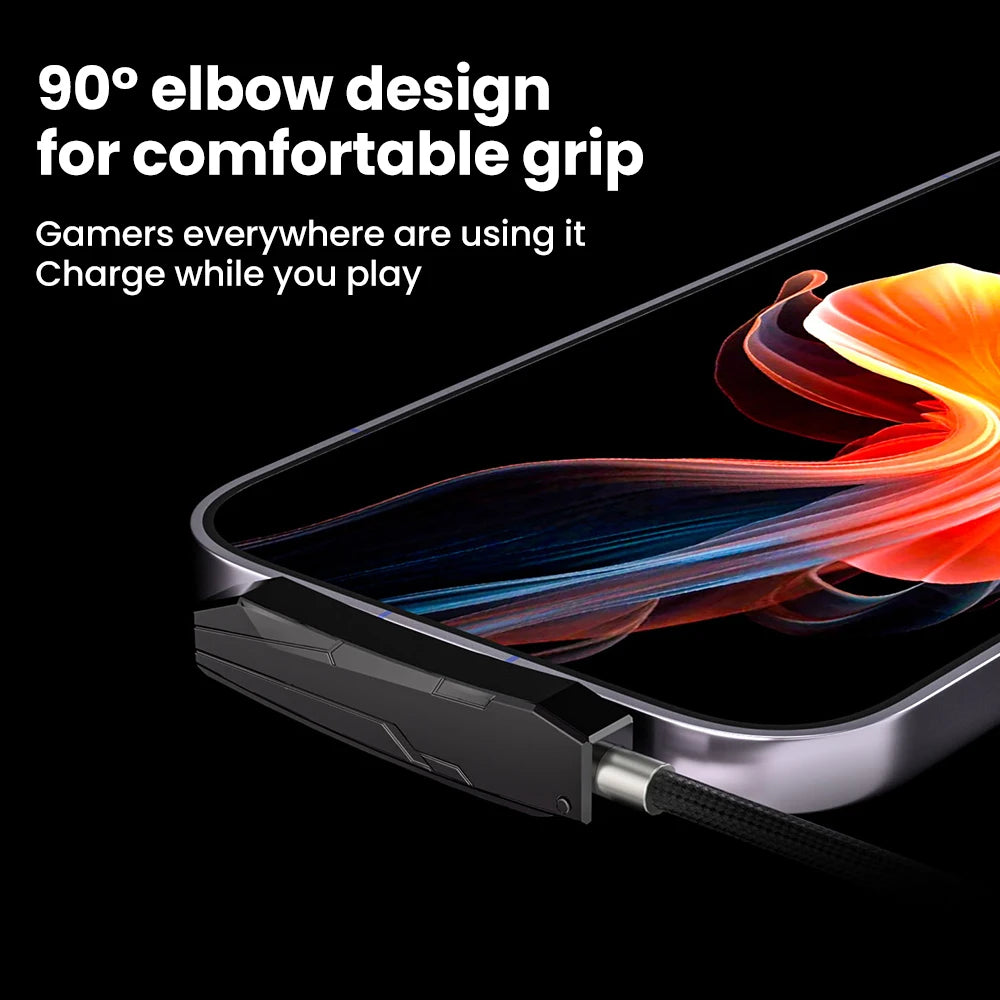 2-in-1 USB-C Fast Charging Cable with Phone Stand