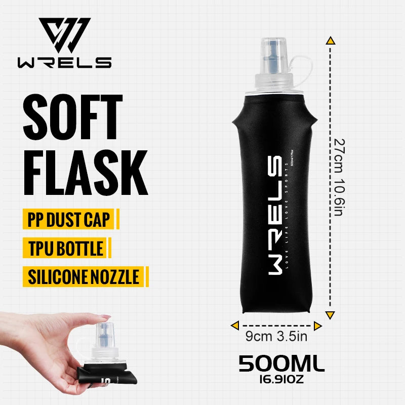 WRELS Folding TPU Water Bottle
