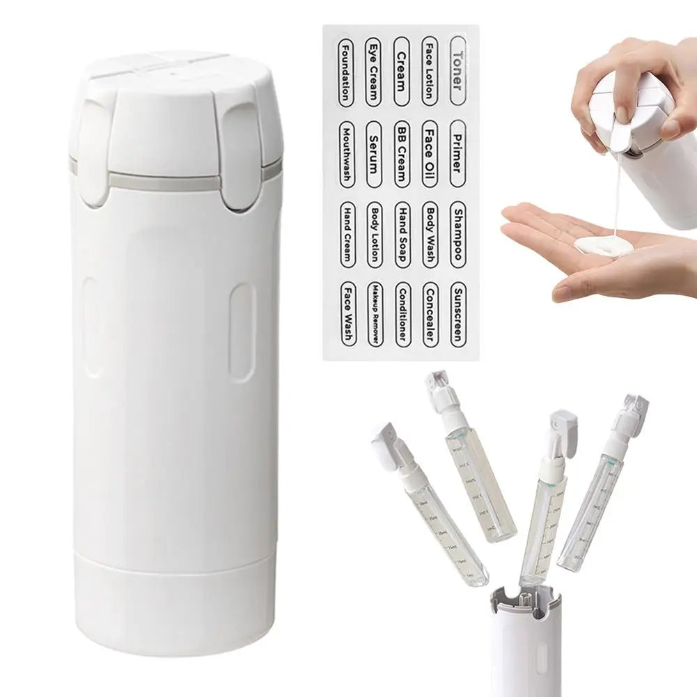4-in-1 Travel Dispenser Bottle