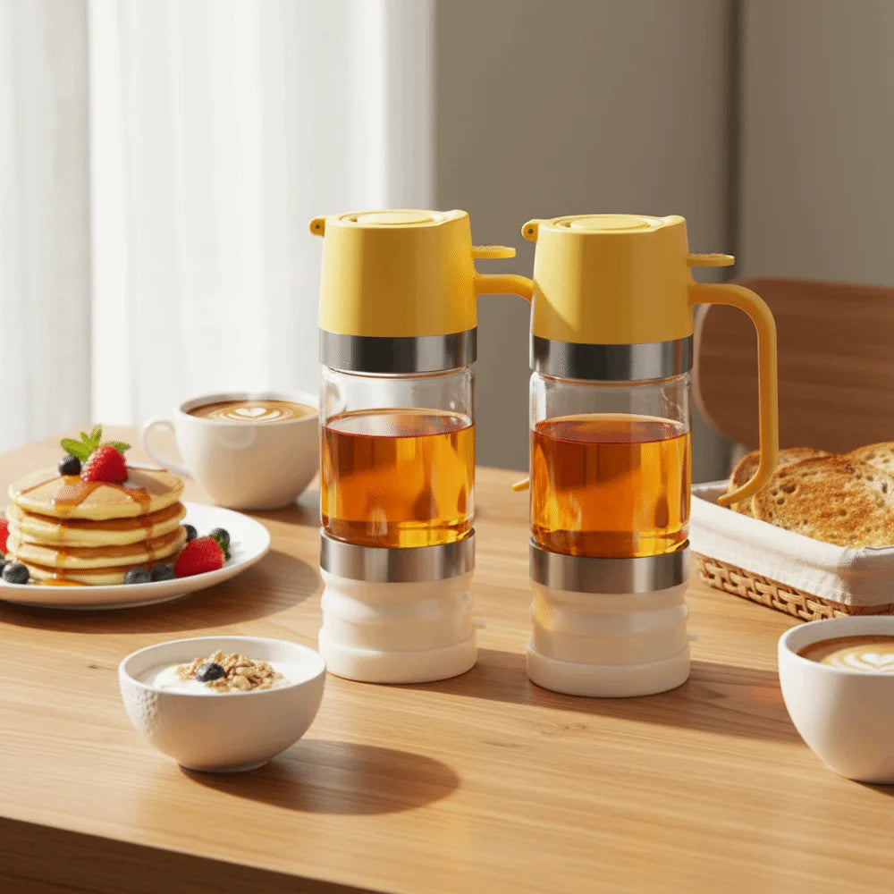 Glass Honey Dispenser with Handle – 300ML