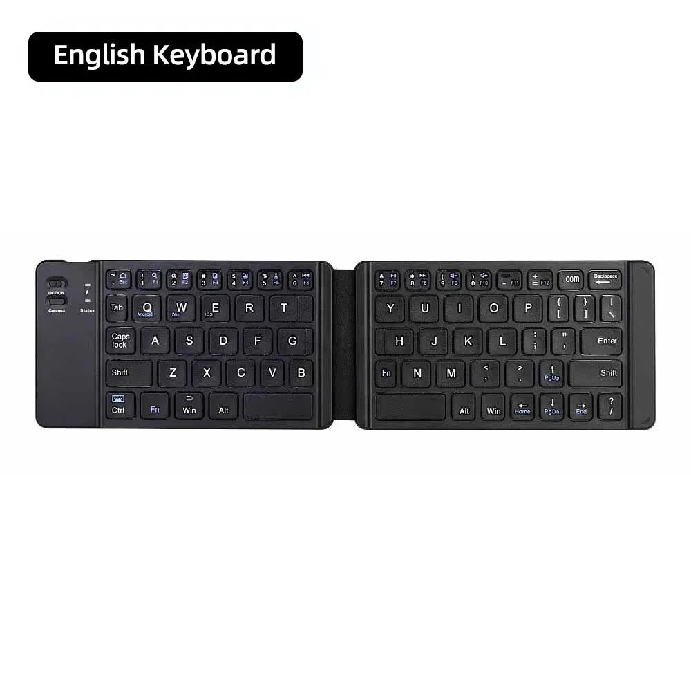 Foldable Bluetooth Keyboard with Touchpad