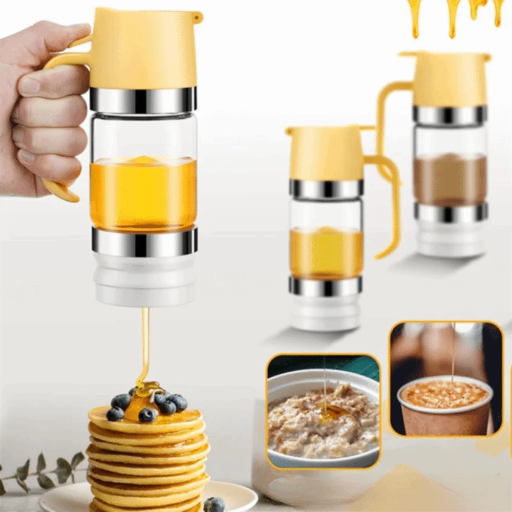 Glass Honey Dispenser with Handle – 300ML