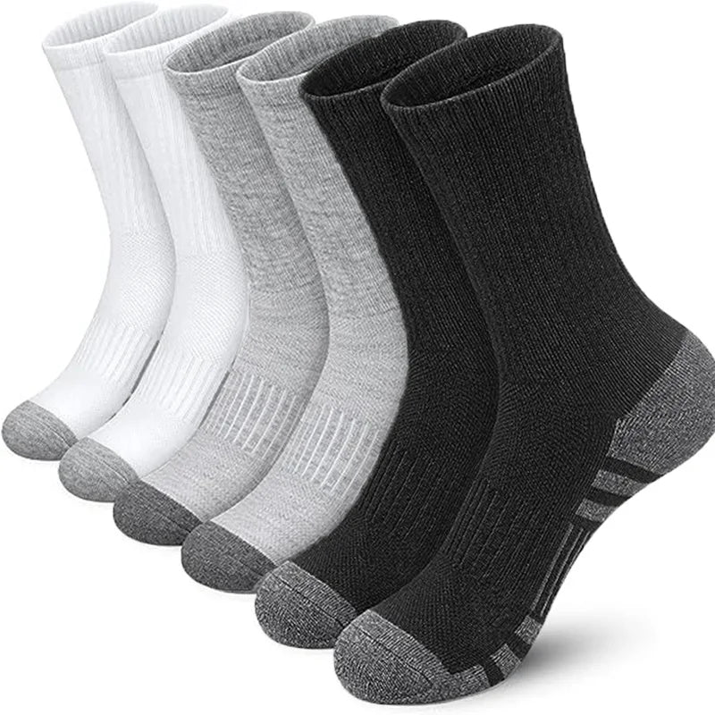 Breathable Cushion Sports Socks (4 Pairs)