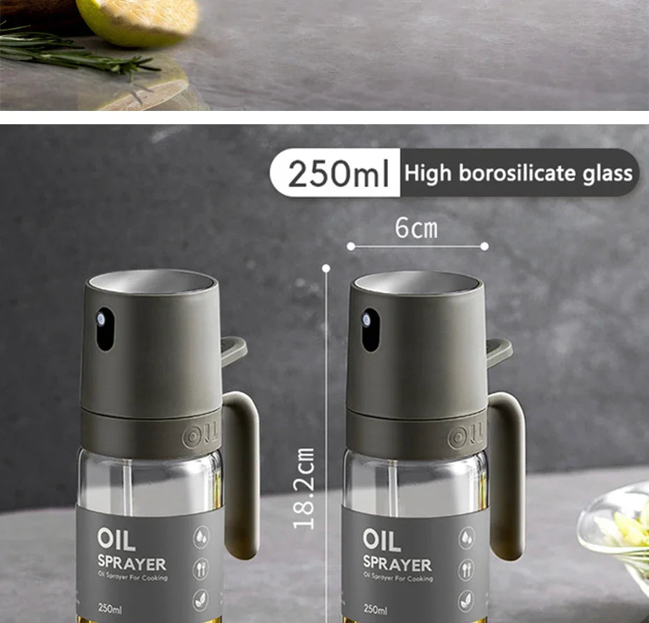 250ml Glass Oil Spray Bottle