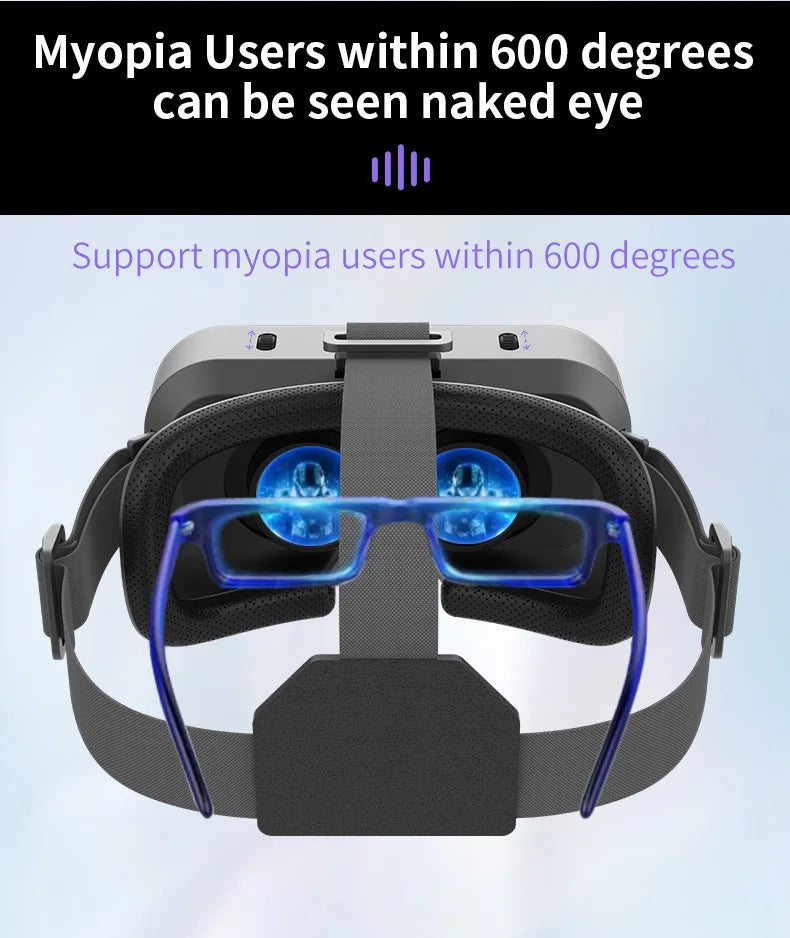 3D VR Virtual Reality Headset for Smartphones