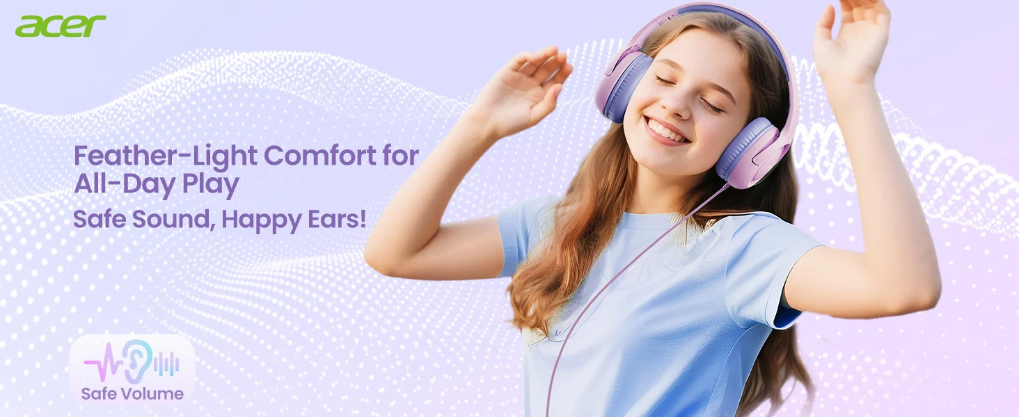 Acer HK03 Kids Wired Headphones